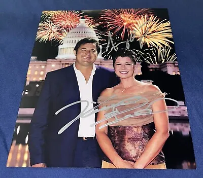 Amy Grant Vince Gill Signed 8x10 Photo Country Music Singers Artists Autograph • $49.99