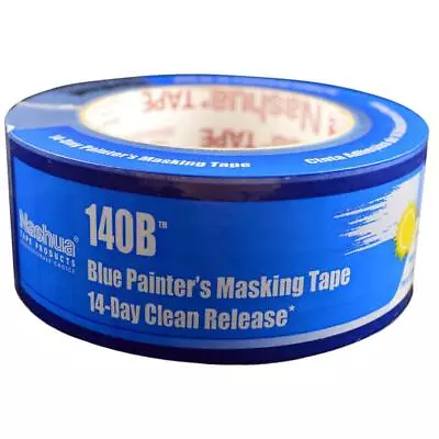 Nashua 1088313  140B Blue 14 -Day Painter's Masking Tape 48mm X 55m • $34.47