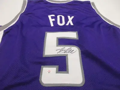 De'Aaron Fox Of The Sacramento Kings Signed Autographed Basketball Jersey PAAS C • $120