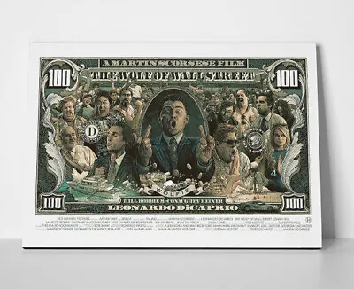 Wolf Of Wall Street Poster Or Canvas • £194.57