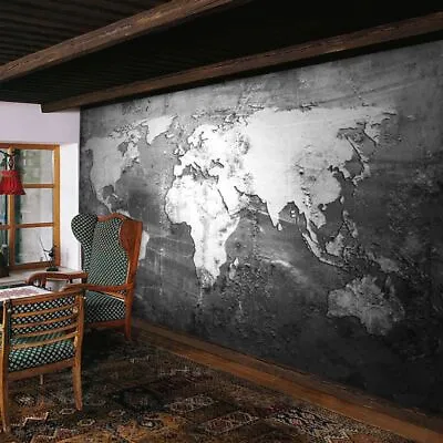 World Map Wall Mural Wallpaper Roll Living Room Sofa TV Backdrop Retro 3D • $21.85