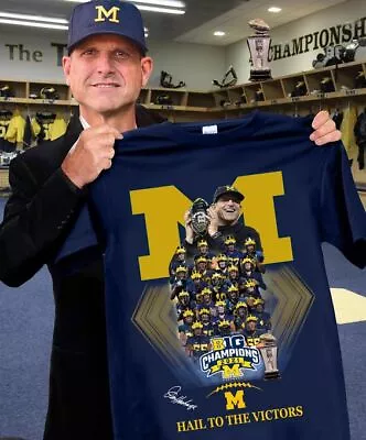 SALE!! Michigan Wolverines Champions 2024 T-Shirt 3D • $22.99