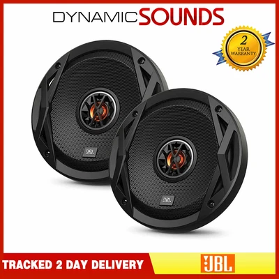 £69.99 • Buy JBL 16.5cm CAR DOOR SPEAKERS 300W TOTAL 2-WAY 6.5 INCH SHELF COAXIAL CLUB PAIR