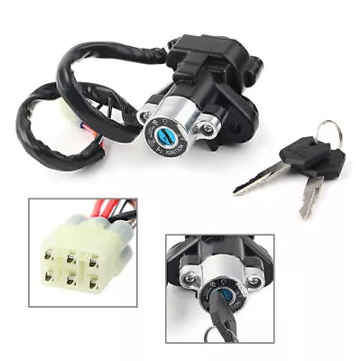 Ignition Switch W/Key For Suzuki GSXR 600 GSXR 750 GSXR-600 2004-2015 • $25.17