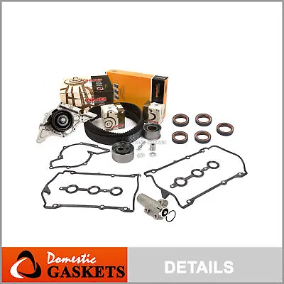Timing Belt Kit Water Pump Valve Cover Tensioner Fit VW Passat Audi A4 A6 2.7 • $138.28