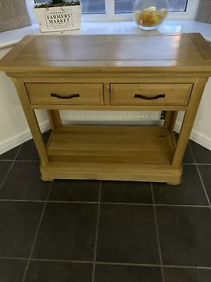 Oak Furniture Land Canterbury Console Table • £190