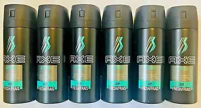 £17.99 • Buy 6 X AXE (LYNX) APOLLO 150ml Deodorant Body Spray Free P&P