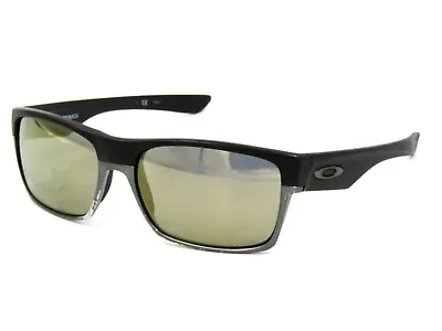 Oakley TwoFace OO9189 Polarized Sunglasses Matte Black / Bronze 60-16-137 #A71 • $71.95