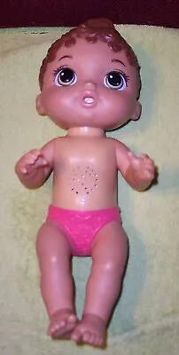 VINTAGE Hasbro 2018 Baby Alive 12  Doll Cries Sucks Babbles Needs Bottle GUC • $16.99