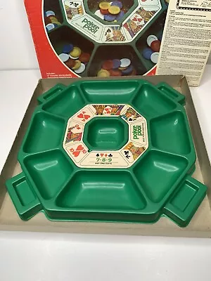 Pressman Michigan Rummy Game Green Board Tray And Box ONLY 1980 • $12.26