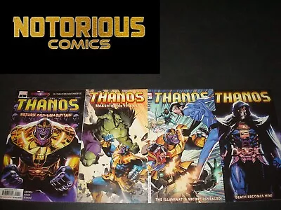 Thanos 1-4 Complete Comic Lot Run Set Cantwell Marvel Collection • $23.99