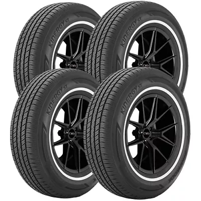 (QTY 4) 215/75R14 Hankook Kinergy ST H735 100T SL White Wall Tires • $392.96