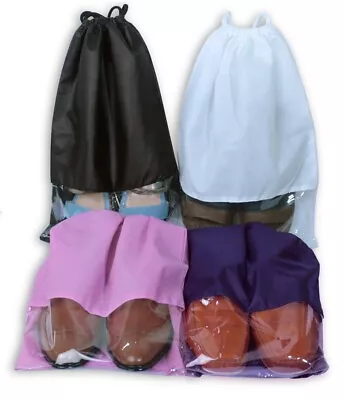 £12.95 • Buy Non-Woven Waterproof, Portable Travel Shoes Bags In Multi-Colours  Lot 