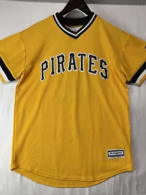 Majestic Cool Base MLB Pittsburgh Pirates Andrew McCutchen Jersey Youth XL Flaws • $18