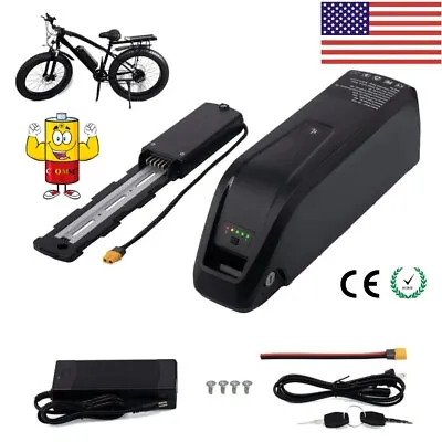 48V 1000W Hailong Ebike Battery ≤1000W Electric Bike Motor Lithium Battery BMS • $189.99