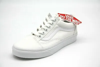 Vans Old Skool Skateboarding  Vn000d3hwoo True White Unisex Sneaker • $49.99