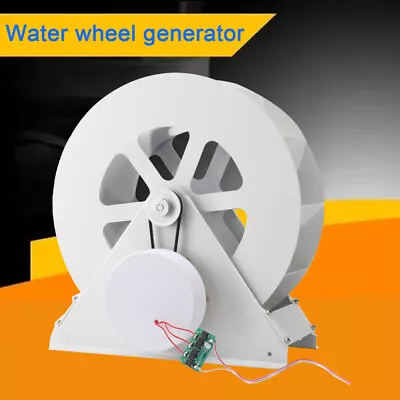100W Water Wheel Generator Water Turbine Generator Hydroelectric Generator • $219