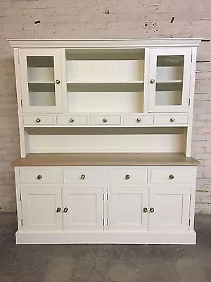 New 6' Painted Dresser Kitchen Unit With Oak Top Can Be Made Any Size Or Colour! • £2745