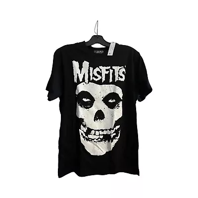 Misfits Crimson Ghost Fiend Skull T-shirt   Size Small Tee Black And White • $16