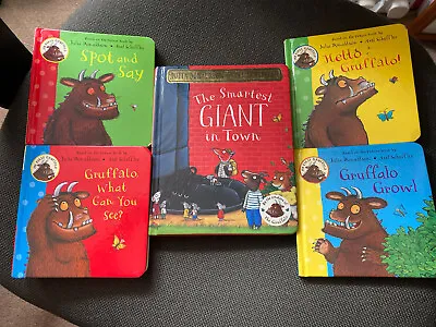£4.99 • Buy Julia Donaldson 5 Board Books For Toddlers Gruffalo