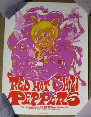 RED HOT CHILI PEPPERS Concert Gig Poster Print HOUSTON 5-25-23 2023 Rogers • $74.99