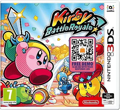 Kirby Battle Royale Fun Fighting Battle Game For Nintendo 3DS New 2DS XL LL PAL • $79