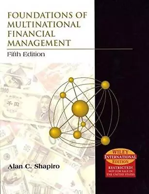 Foundations Of Multinational Financial Management - Hardcover - GOOD • $12.81