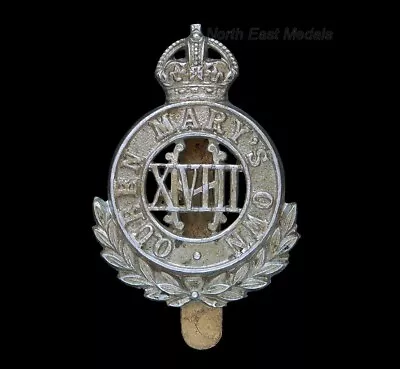 18th Hussars Queen Mary's Own Cap Badge • £29.99