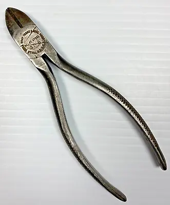 Vintage Crescent Tools 41-6 - 6  Diagonal Side Cutters Pliers USA Tool • $15.95