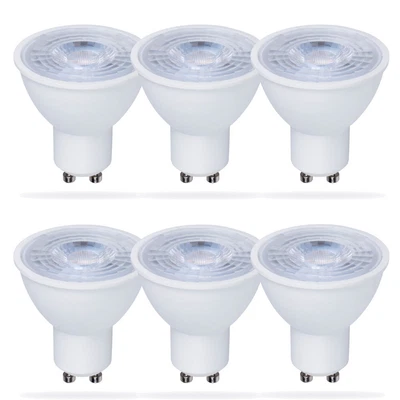 £15.54 • Buy 6 X Müller-Licht LED Reflector 5W GU10 350lm Cold White 4000K Flood 36° Dimmer