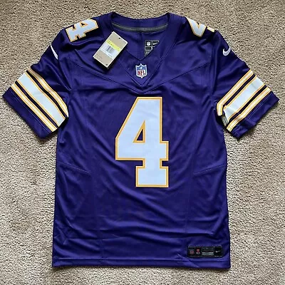 Nike Vapor NFL Minnesota Vikings Dalvin Cook Retro Limited Jersey Men Size S • $88