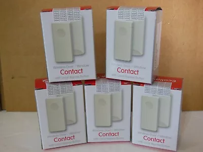 $23.09 • Buy Lot Of 5 Ecolink Wst-212 Honeywell Door/window Sensor W/local Bypass