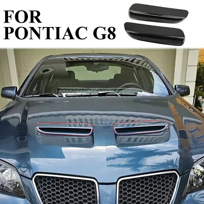 Carbon Fiber Engine Hood Air Outlet Vent Moulding Cover Trim For Pontiac G8 • $45