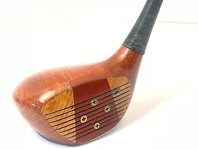 MacGregor Persimmon 1 Wood M09T JUMBO NICE RARE OIL Stiff Steel Flex • $39.99