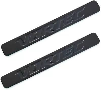 2pcs New Vortec Emblems Badges 3d Logo Nameplate Decals (Black) • $14.99