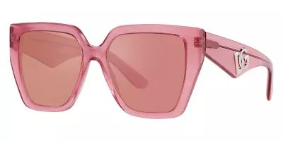 Dolce & Gabbana Women's Fashion DG4438-3405A4-55 55mm Fleur Pink Sunglasses • $89.99