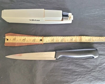 $14.99 • Buy Wiltshire Staysharp Vintage Kitchen Knife With White Case Holder