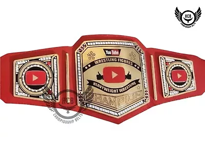 Youtube Heavyweight Wrestling Champion Replica Title Belt | Wrestling Figures • $150