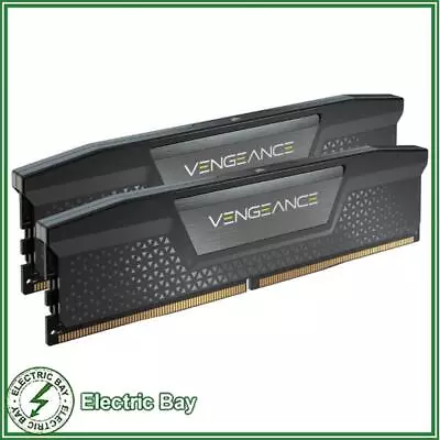 Corsair Vengeance 96GB (2x48GB) 5600MHz CL40 RGB LED Black DDR5 Desktop RAM • $500