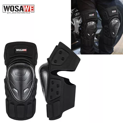 WOSAWE Motorcycle Knee Protective Gear Adult Outdoor Sports Knee Brace Protector • $42.79