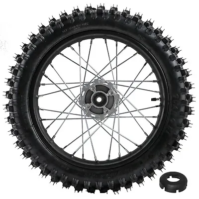 $136.33 • Buy 16  Rear Wheel 90/100-16 Tire Tube Rim For Dirt Bike For CR85 KX100 CRF150 YZ85