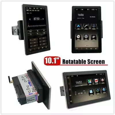 Car Radio Touch Screen Navigation Dash Kit 10.1  Bluetooth Car Stereo Head Unit • $284.65