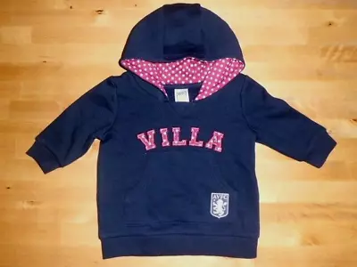 £7.99 • Buy Aston Villa Fc Baby L/s Hoodie Top - Age 3/6 Months  *new Without Tag*