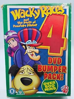 Wacky Races And Penelope Pitstop 4 Pack (DVD) (Clean Disc) • £14.99