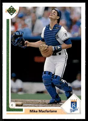 1991 Upper Deck 570 Mike Macfarlane Kansas City Royals Baseball Card • $1.49