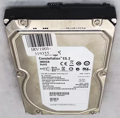 3TB Seagate ST33000650SS 118033047 ES.2 EMC 3.5  SAS HDD Hard Drive • £11.96