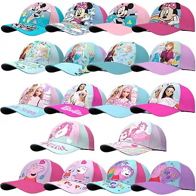 Girls Baseball Caps Adjustable Summer Sun Surprise Hats 3+ Year • £8.82