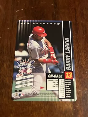 2002 MLB Showdown Barry Larkin Super Season Pennant Run #103 Reds • $4.62