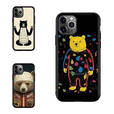 Invisible Bear Villain Bear Covers For IPhone 11 12 13 Pro Max Mini • $19.79