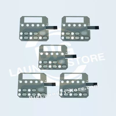 5 X Membrane Switch Touchpad For Huebsch Or Speed Queen Dryers # 511867 510034 • $32.71